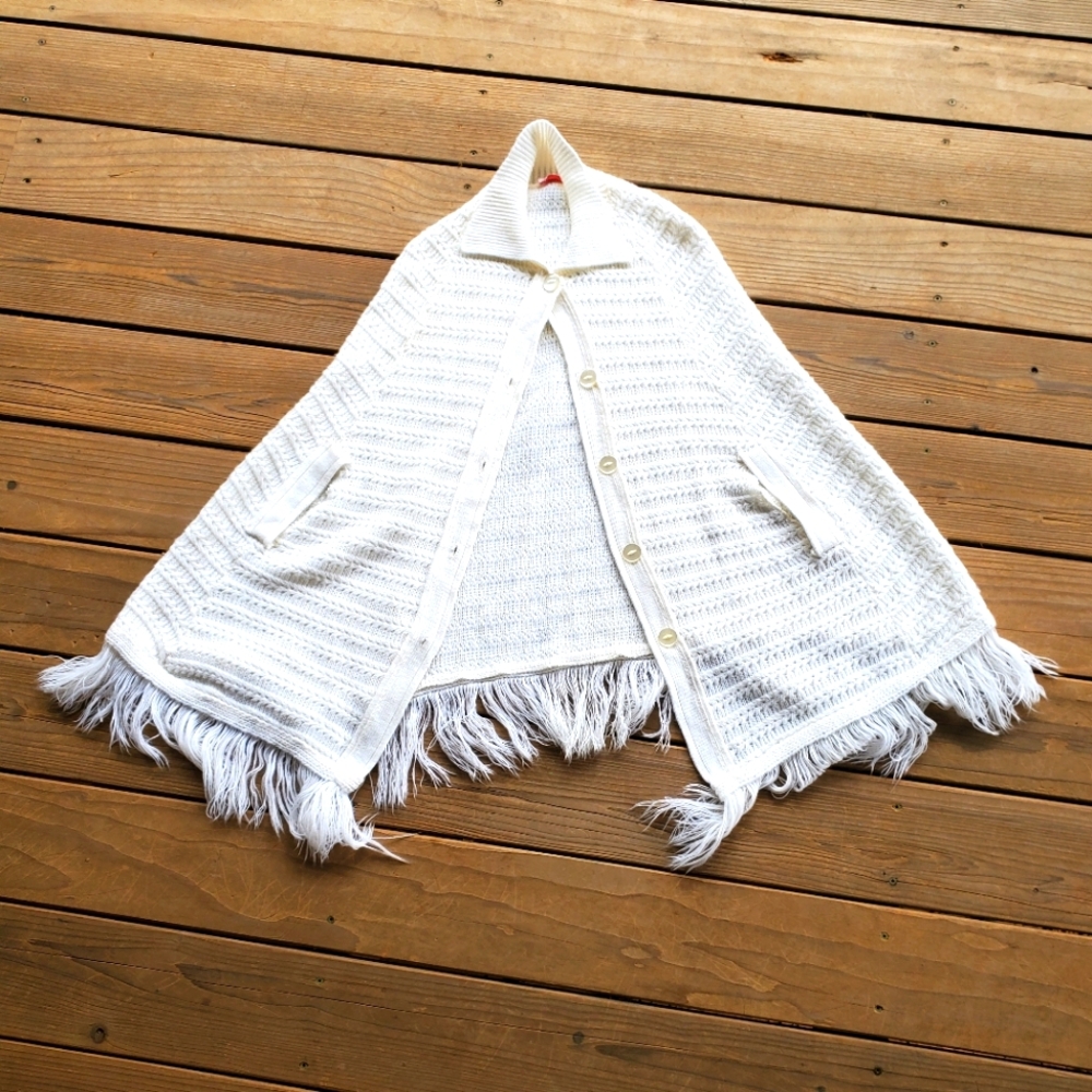 Vintage 60s Poncho/cape